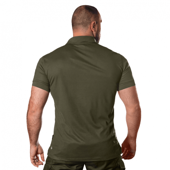 Поло Camotec Army ID 2.0 CoolPass Pique LT Олива Фото 2